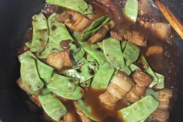 扁豆红烧肉的做法图解8