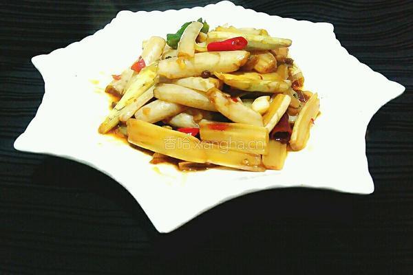 酸辣藕带的做法图解1