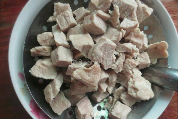 自制肉松的做法图解4