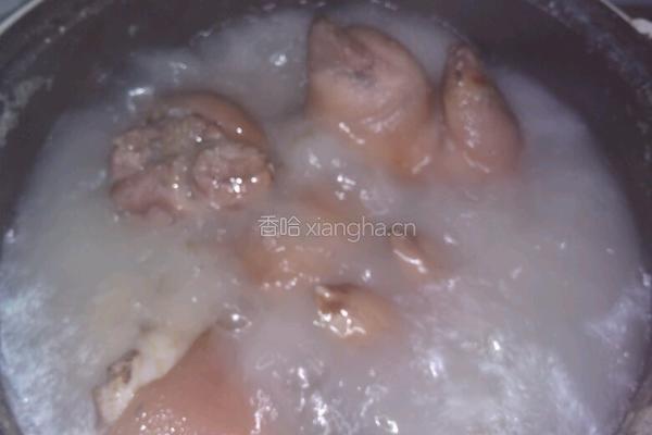卤猪蹄的做法图解4