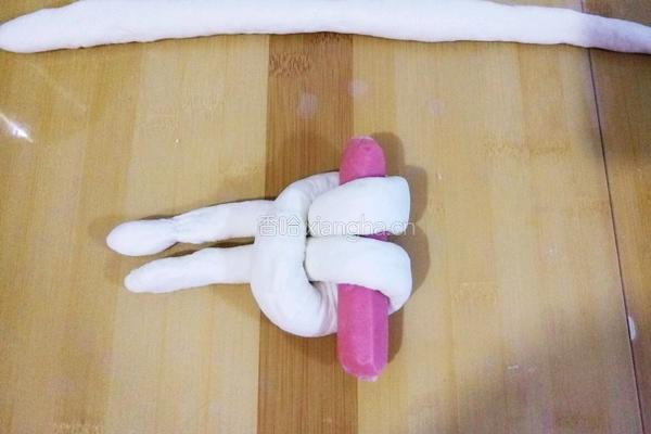小兔吃萝卜面包的做法图解14