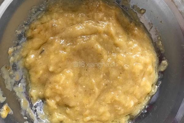 燕麦香蕉饼干的做法图解3