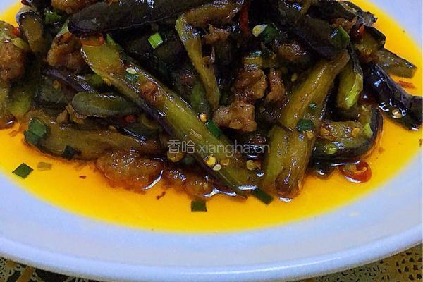 肉末茄子的做法图解6