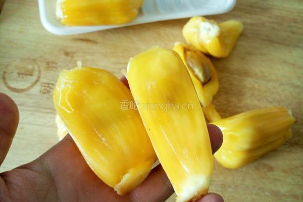 菠萝蜜冰激凌的做法图解1