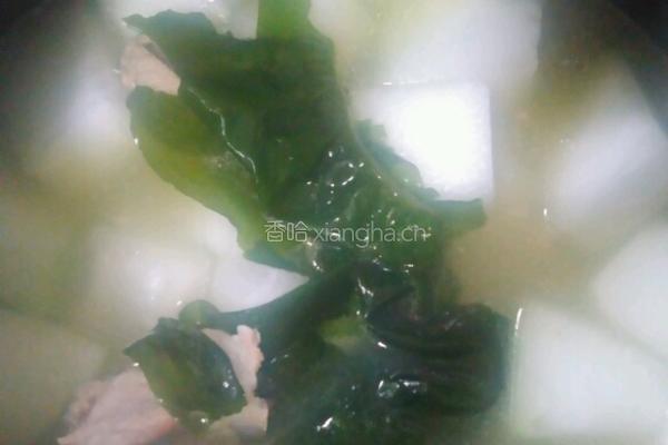 排骨冬瓜裙带菜汤的做法图解10