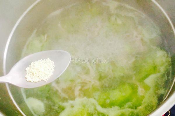 黄瓜肉丝汤的做法图解10