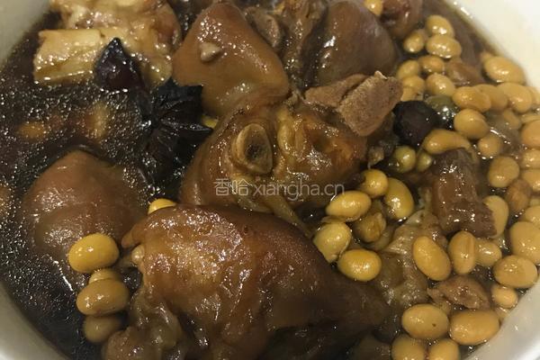 黄豆炖猪蹄的做法图解5