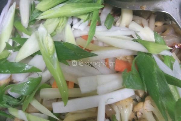 香辣鱿鱼虾锅底的做法图解13