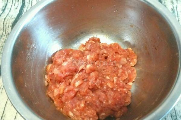 芹菜猪肉馅肉饼的做法图解5
