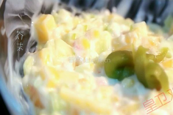 薯片芒果大虾的做法图解5