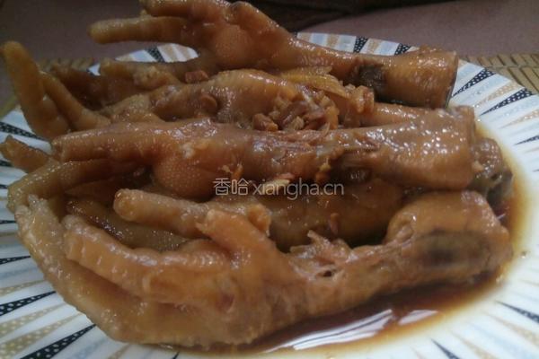 酱汁鸡脚的做法图解6