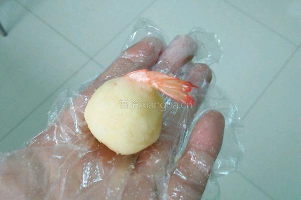 土豆泥虾球的做法图解9