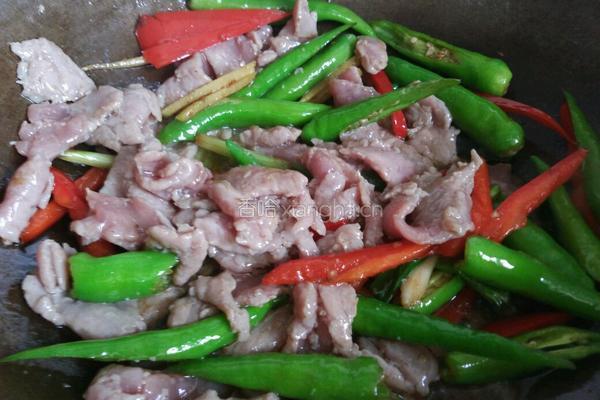 杭椒牛肉的做法图解6