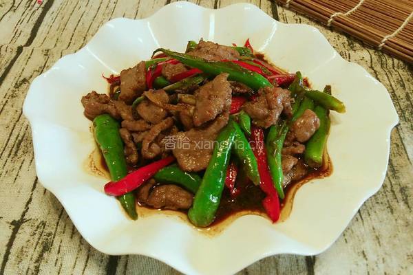 杭椒牛肉的做法图解8