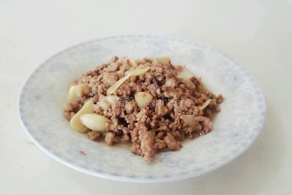 肉末丝瓜的做法图解8