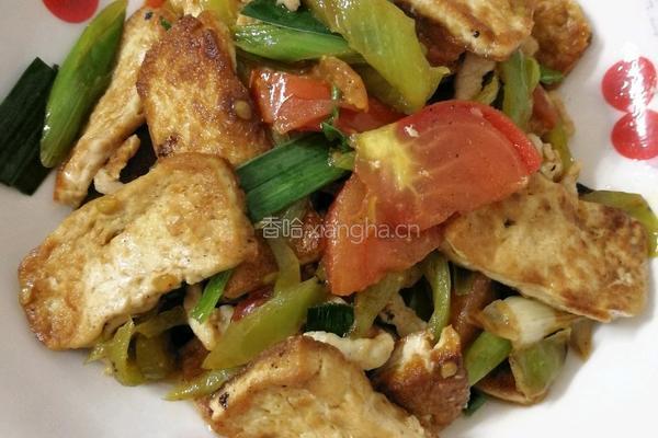 香煎水豆腐的做法图解6