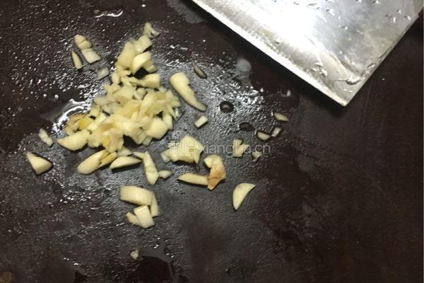 肉末拌菜心的做法图解5