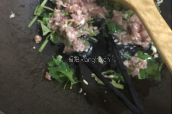 肉末拌菜心的做法图解9