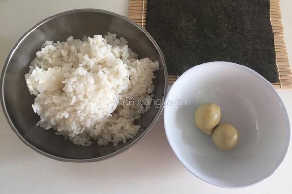 小鸭寿司的做法图解1