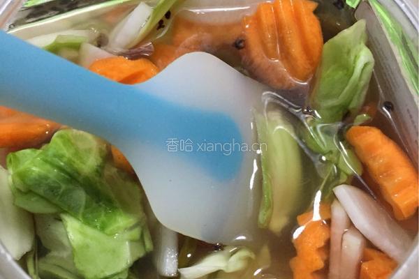 简易泡菜的做法图解8