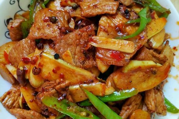 茭瓜肉片的做法图解7