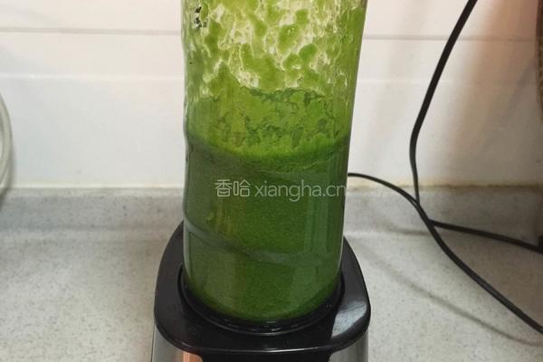 菠菜汁戚风蛋糕（八寸）的做法图解1