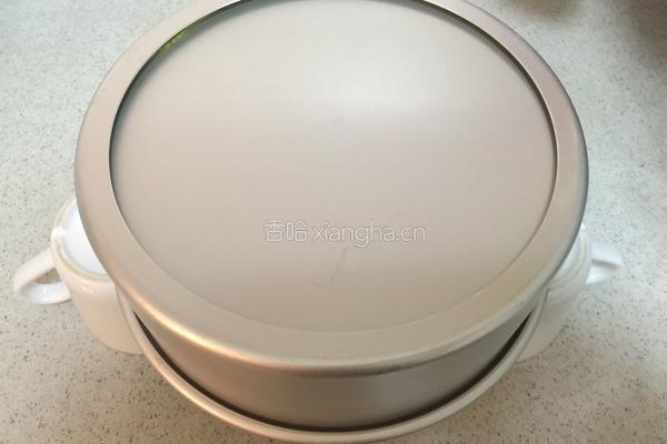 菠菜汁戚风蛋糕（八寸）的做法图解20