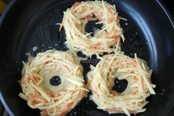 土豆丝鸡蛋饼的做法图解6