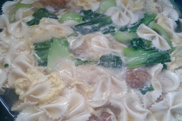 蔬菜肉丸蝴蝶面的做法图解9