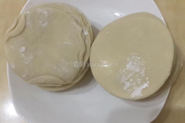 蛋饼玫瑰饺子的做法图解1