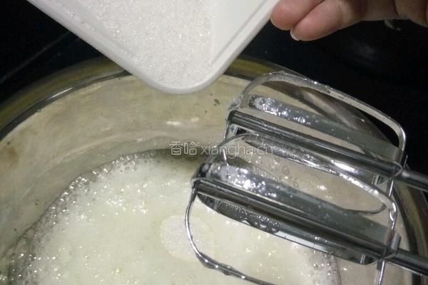 非常详细的酸奶戚风蛋糕八寸自发粉做的的做法图解12