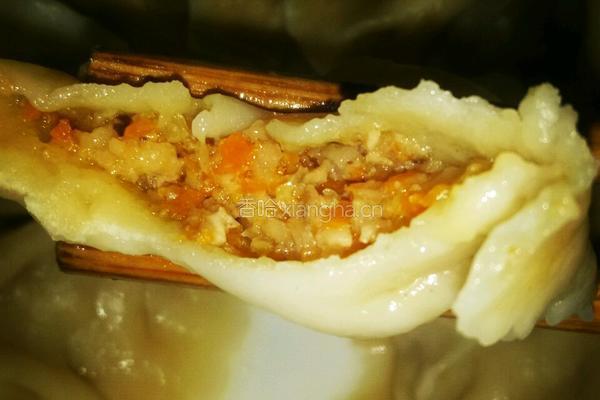 胡萝卜香菇娃娃菜猪肉馅水饺的做法图解16