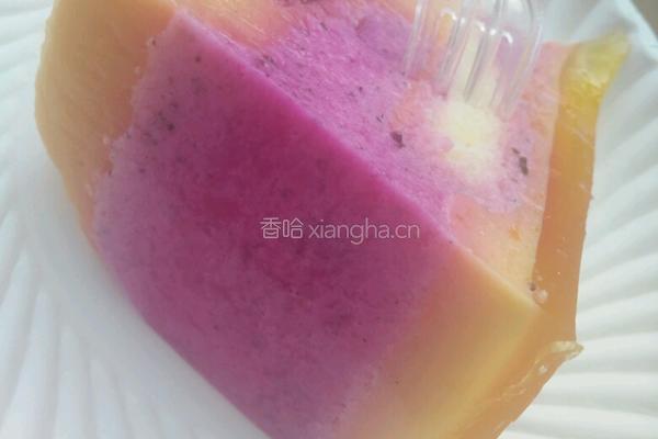 火龙果芒果慕斯蛋糕的做法图解8