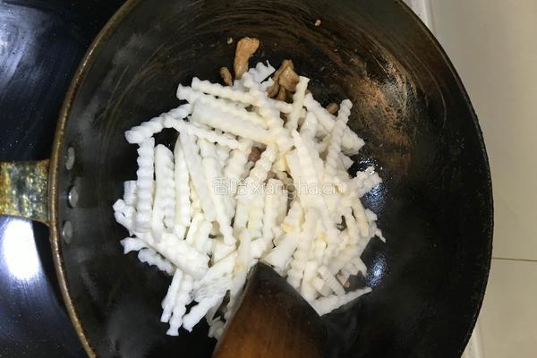 山药炒肉丝的做法图解8
