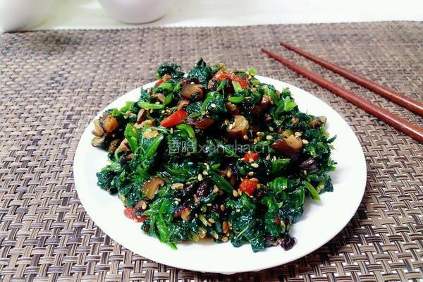 香菇菠菜墩的做法图解10