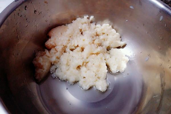 酒酿肉圆的做法图解2