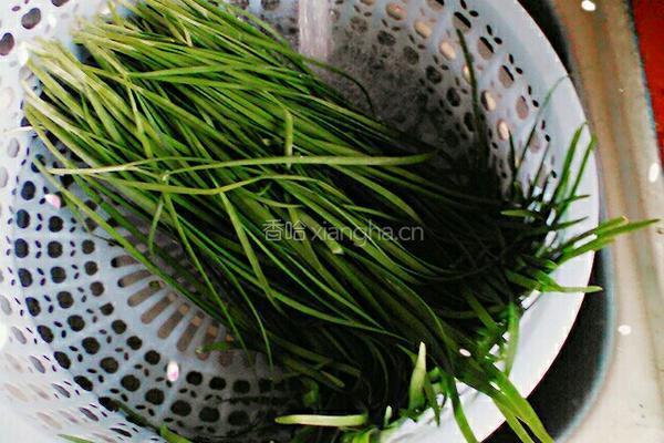 韭菜炒茶干的做法图解3