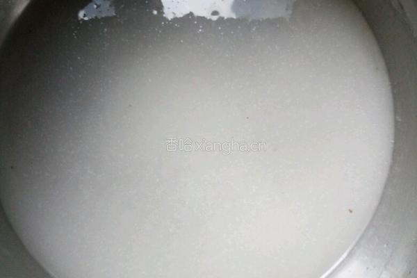 莲藕羹的做法图解3