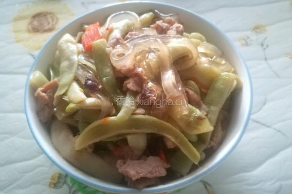 家常炖豆角的做法图解19