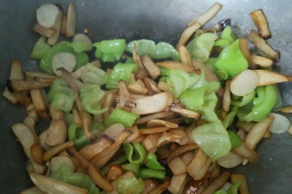 青椒杏鲍菇的做法图解9