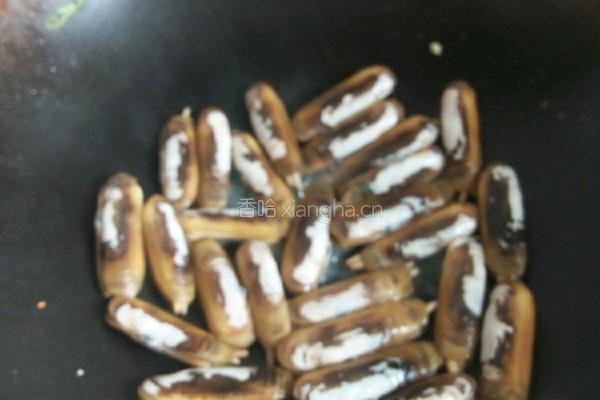 盐巴海蛏的做法图解4