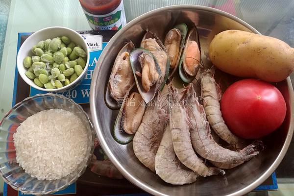 海鲜饭的做法图解1