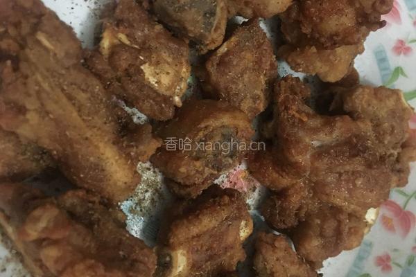 椒盐排骨的做法图解4