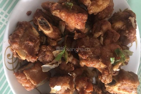 椒盐排骨的做法图解5