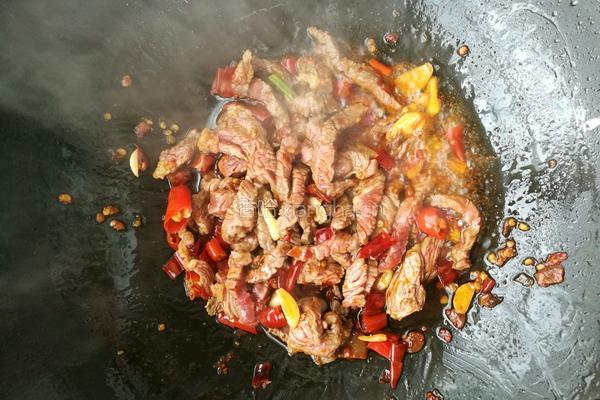 泡椒牛肉的做法图解3