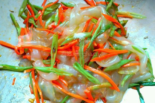 豆角炒拉皮的做法图解6