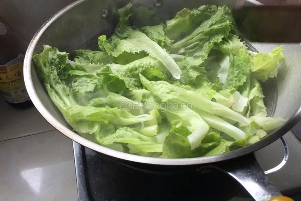 蚝油生菜的做法图解4