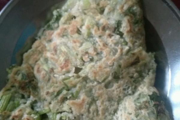 小芹菜软面汁油饼的做法图解4