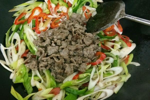 蔥香牛肉的做法图解7