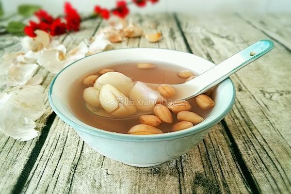 大蒜花生止咳汤的做法图解7